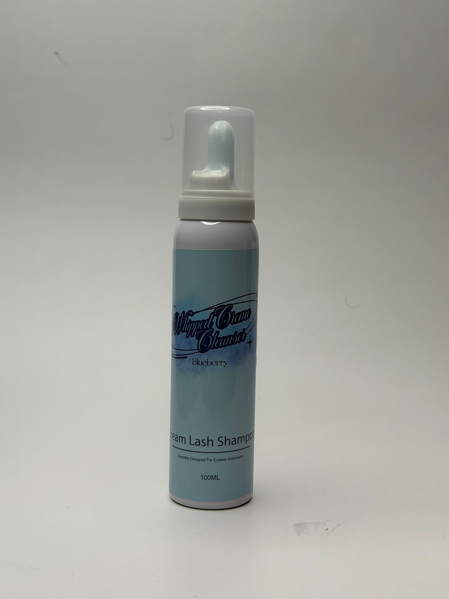 Whipped cream cleanser