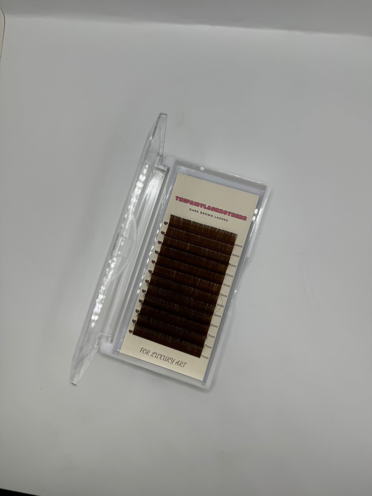 Brown 0.05 CC lashes