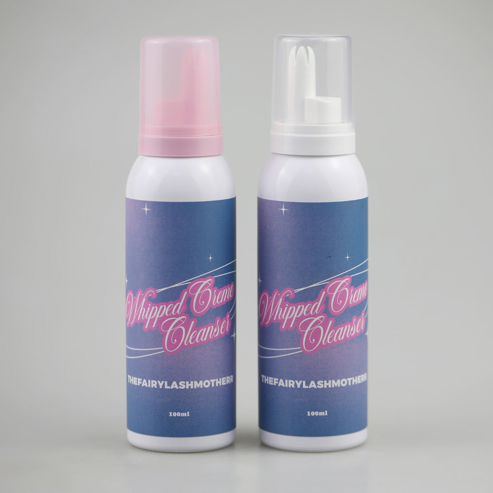 Whipped cream cleanser