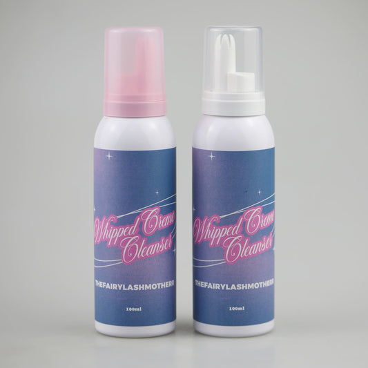 Whipped cream cleanser
