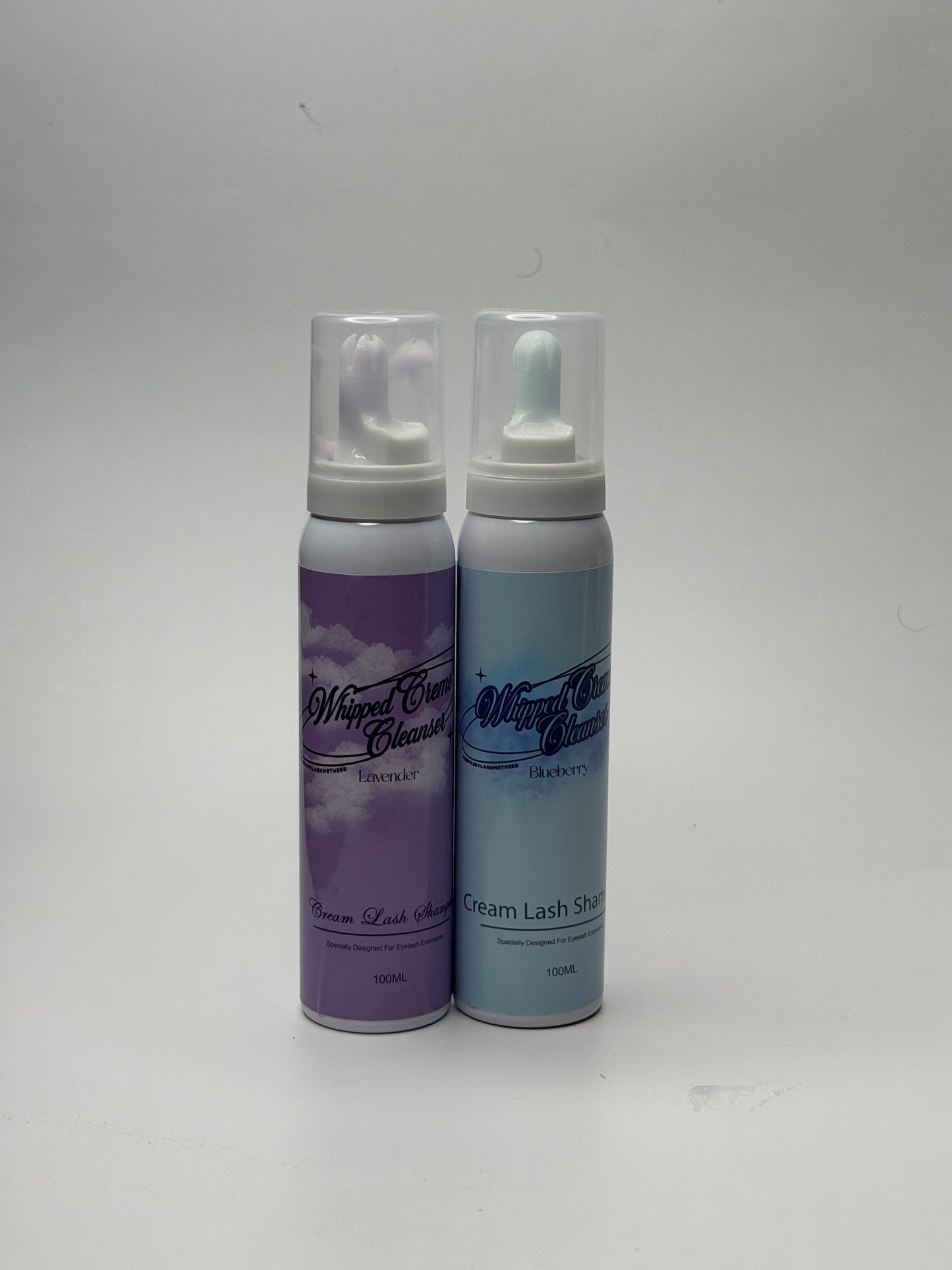 Whipped cream cleanser